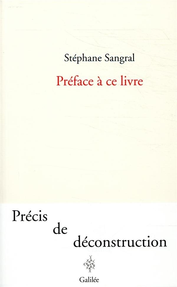 Preface a Ce Livre