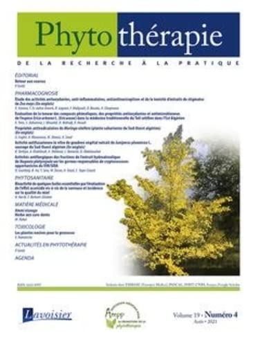 Phytothérapie. Vol. 19 N° 4 - Août 2021