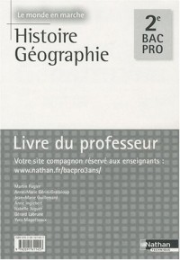 Histoire-Géographie 2e Bac Pro