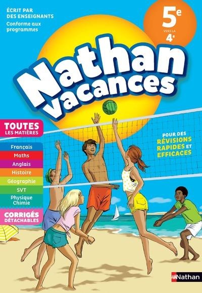 Cahier de Vacances 2018 de la 5ème vers la 4ème, Toutes les matières