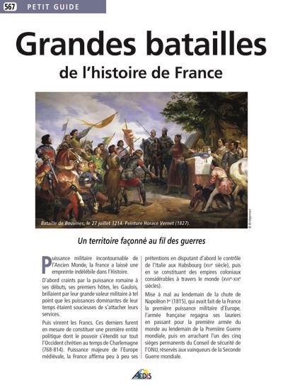 Grandes batailles de l'Histoire