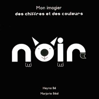 Imagier des chiffres et des couleurs - Noir