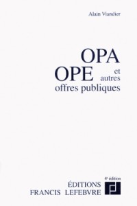 OPA-OPE et autres offres publiques