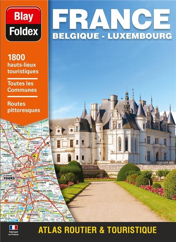 Atlas Routier France Belgique Luxembourg - Luxe