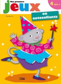Mes premiers jeux en autocollants : Souris - Dès 3 ans
