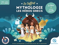 Le coffret Mythologie Les héros grecs: Beau livre + 7 familles