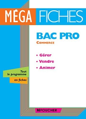 Gérer Vendre Animer