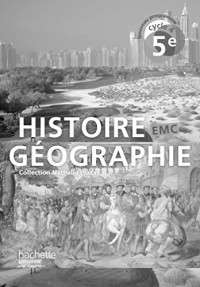Histoire-Géographie-EMC cycle 4 / 5e - Livre du professeur - éd. 2016