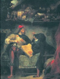 Faust de Goethe illustré par Eugène Delacroix