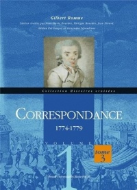 Correspondance. 1774-1779