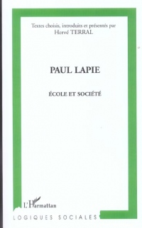 Paul Lapie : Ecole et société