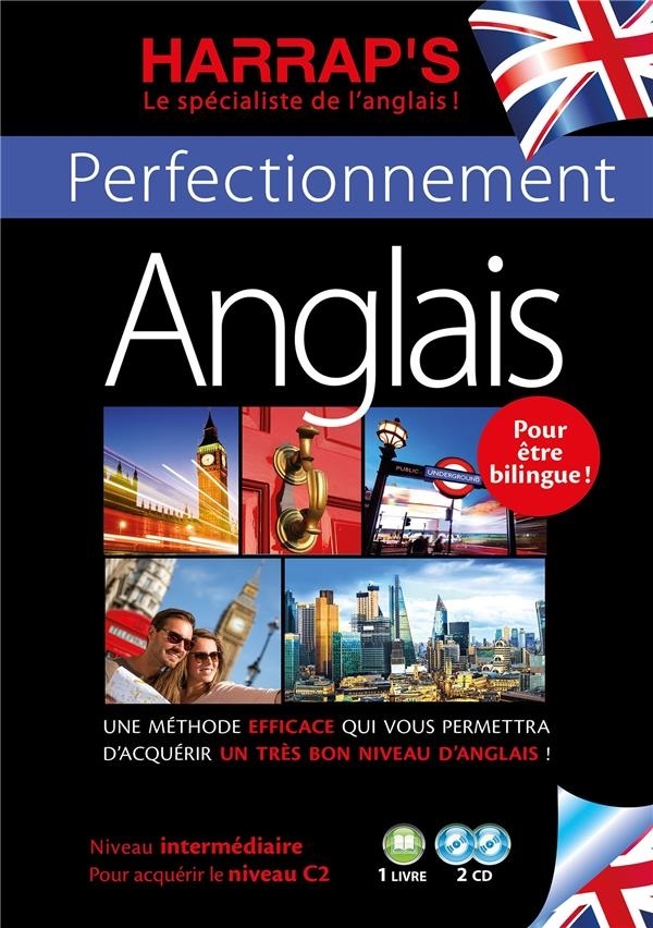 Harrap's méthode perfectionnement Anglais 2 CD + livre