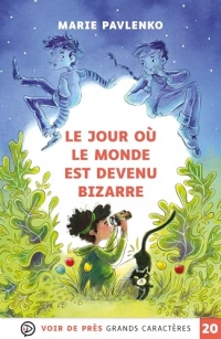 Le jour ou le monde est devenu bizarre: Grands caractères, édition accessible pour les malvoyants