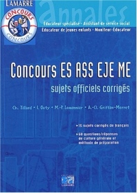 Concours ES-ASS-EJE-ME : Annales corrigées