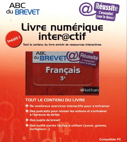 Livre numérique interactif : Français 3e