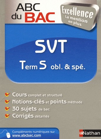 ABC BAC EXCELLENCE SVT TERM S