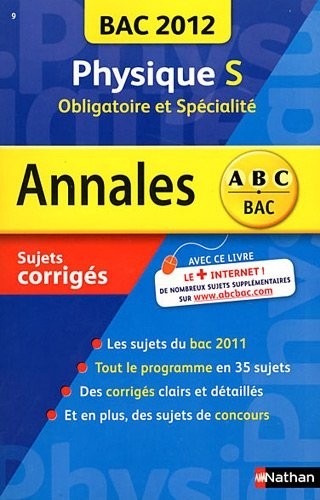 ANNALES BAC 2012 PHYSIQUE S OB