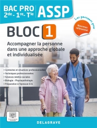 Les Parcours Pros - ASSP - Bloc 1 - 2de, 1re, Tle Bac Pro ASSP (2023) - Pochette élève