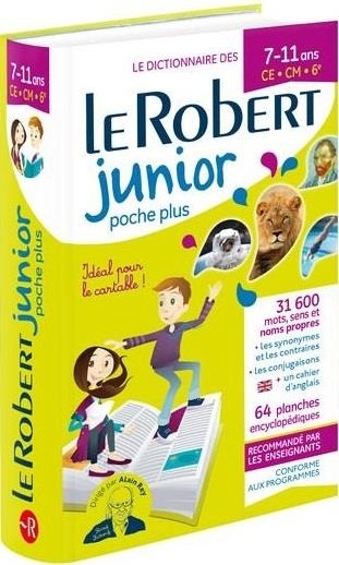 Le Robert junior poche plus : CE-CM-6e