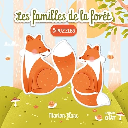 Mes puzzles câlins - Les familles de la forêt - Imagier - Premier âge - Dès 3 ans