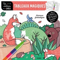 Mes coloriages sur papier magique - Animaux fantastiques