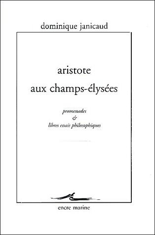 Aristote aux Champs-Élysées
