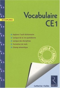 VOCABULAIRE CE1
