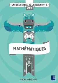 TOTEM Mathématiques CE2 - Cahier journal + Ressources numériques