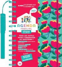 Agenda familial Mémoniak 2027, septembre 2026 à décembre 2027