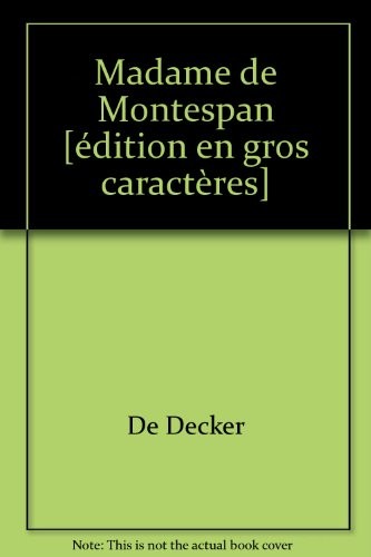madame de montespan