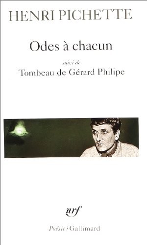 Odes à chacun/Tombeau de Gérard Philipe