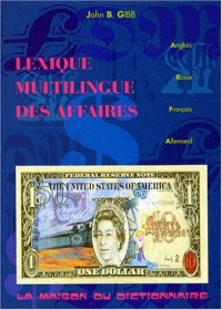 Lexique multilingue des affaires