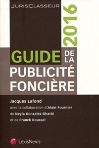 Guide de la publicité foncière 2016