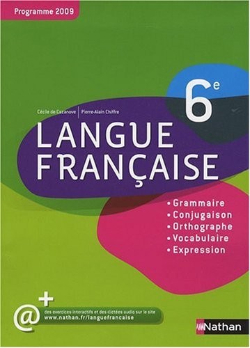 Langue française 6e