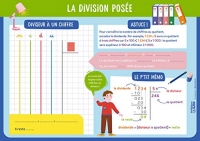 Mes ardoises d'école - La division posée - Dès 9 ans