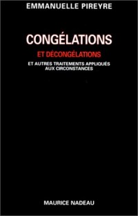 Congélations et décongélations