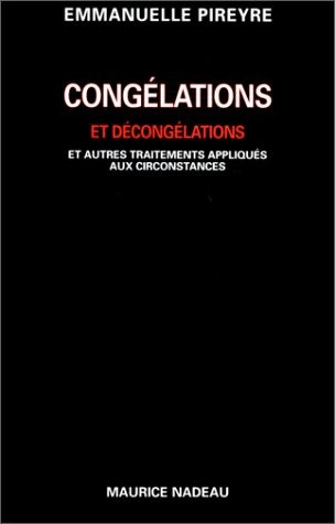 Congélations et décongélations