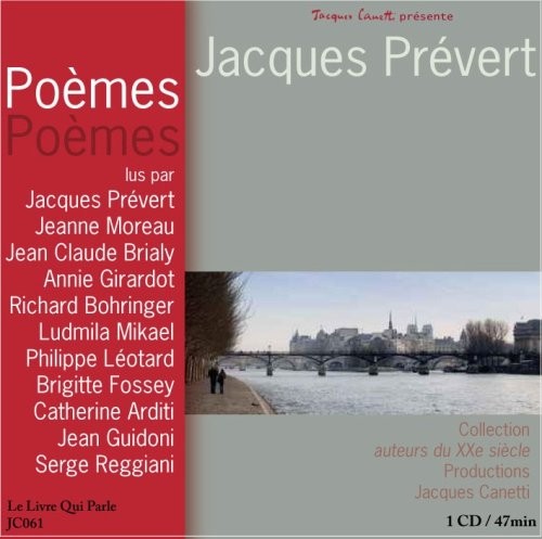 Poèmes dits par Serge Reggiani et de grands comédiens