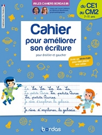 Cahier pour améliorer son écriture - CE1/CM2