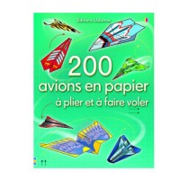 200 avions en papier à plier et à faire voler