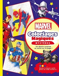 MARVEL - Coloriages Magiques - Mystères