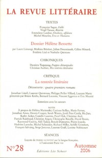 La Revue Litteraire n°28, Septembre 2006