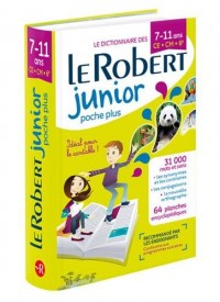 Dictionnaire Le Robert Junior Poche Plus - 7/11 ans - CE-CM-6e