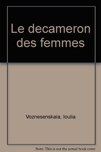 Le Décaméron des femmes