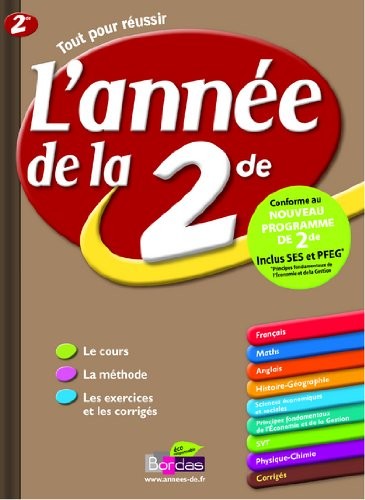 ANNEE DE LA 2DE
