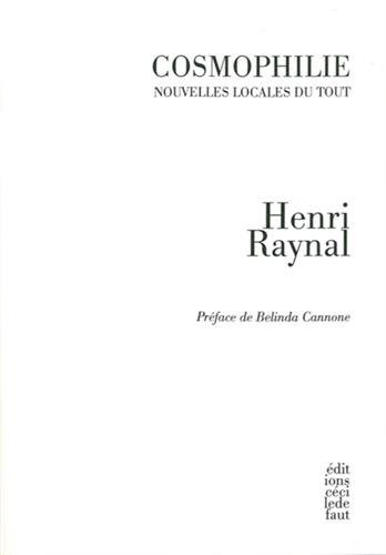 Cosmophile : Nouvelles locales du tout
