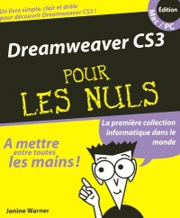 DREAMWEAVER CS3 POUR LES NULS