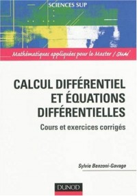 Calcul différentiel et équations différentielles : Cours et exercices corrigés