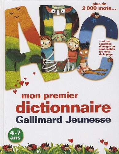 Mon premier dictionnaire Gallimard Jeunesse