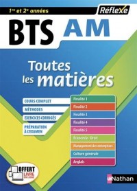 Assistant de manager BTS AM 1re et 2e années : Toutes les matières